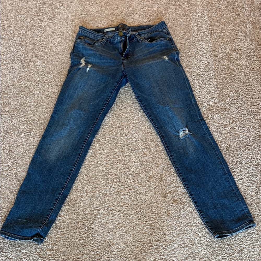 Kut from the Kloth Dark Wash Skinny Jeans